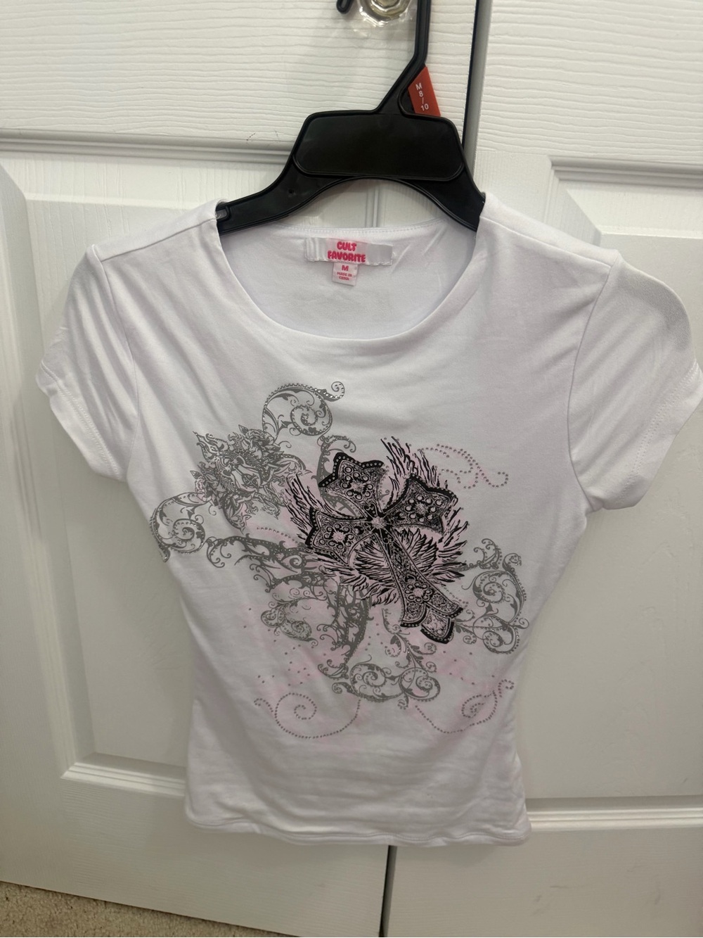 White Graphic Tee